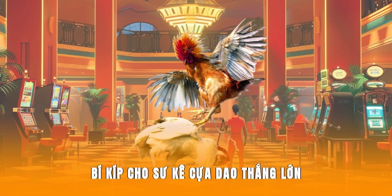 Bí kíp cho sư kê cựa dao thắng lớn