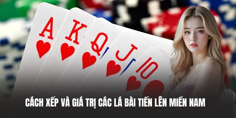 Cách xếp và giá trị các lá bài tiến lên miền Nam