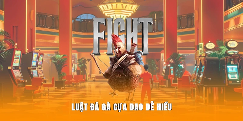 Luật đá gà cựa dao dễ hiểu