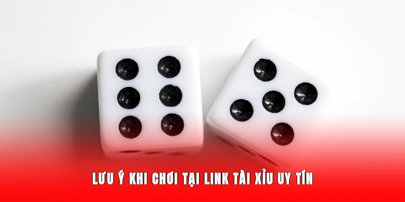 Lưu ý khi chơi tại link tài xỉu uy tín